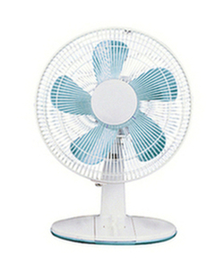 NSA'UK DF-3032 White Desk Fan, 12 Inch